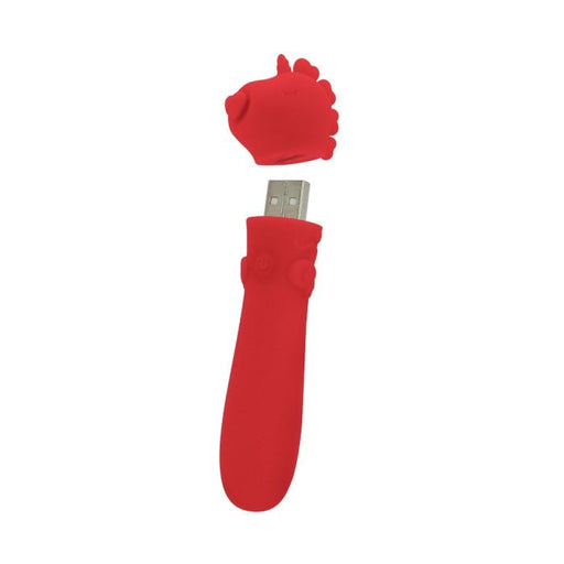 Unihorn Bullet Vibrator - Cupid's Beau - Rood-Erotiekvoordeel.nl