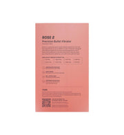 Vush - The Rose 2 Precision Bullet Vibrator - Lichtroze-Erotiekvoordeel.nl