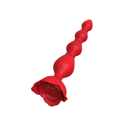 Inner Bloom - Vibrerende Bloesem Anaal Plug - Rood-Erotiekvoordeel.nl