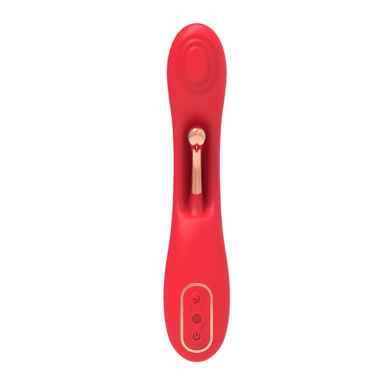 Inner Bloom - Tapping Vibrator - Rood-Erotiekvoordeel.nl
