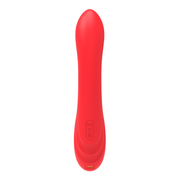 Inner Bloom - Rabbit Vibrator met Klop Functie en Clitoris Balletje - Rood-Erotiekvoordeel.nl