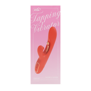 Inner Bloom - Rabbit Vibrator met Klop Functie en Clitoris Balletje - Rood-Erotiekvoordeel.nl
