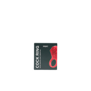 Rogue - Vibrerende Cockring met Clitoris Stimulator in Vorm van Roos - Rood-Erotiekvoordeel.nl