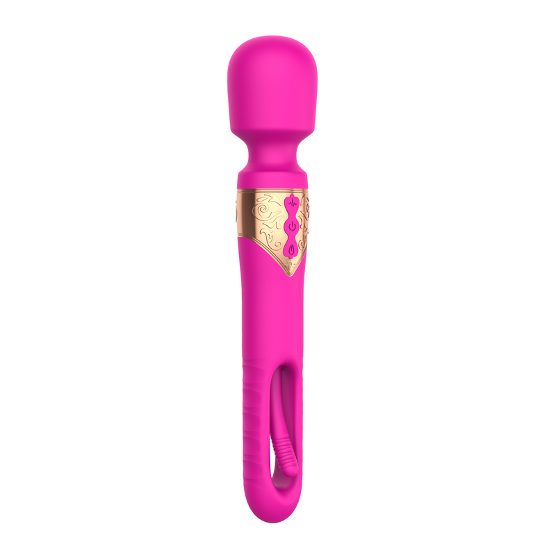 Inner Bloom - Tapping Wand Vibrator - Roze-Erotiekvoordeel.nl