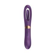 Inner Bloom - Vibrator met Klop Functie - Paars-Erotiekvoordeel.nl