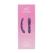 Inner Bloom - Vibrator met Klop Functie - Paars-Erotiekvoordeel.nl