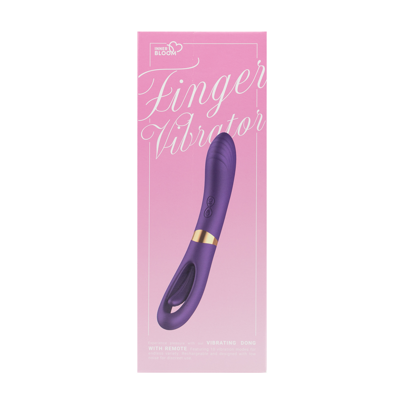 Inner Bloom - Vibrator met Klop Functie - Paars-Erotiekvoordeel.nl