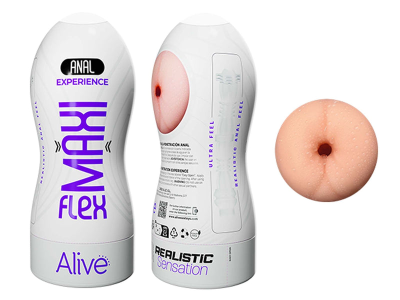 Alive - Masturbator Maxi Flex - Anus-Erotiekvoordeel.nl