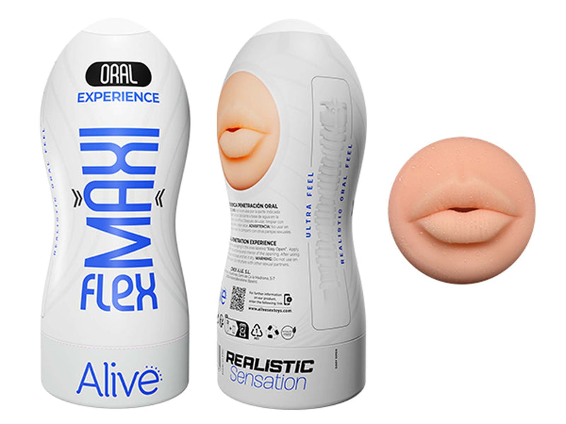 Alive - Masturbator Maxi Flex - Mond-Erotiekvoordeel.nl