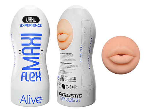 Alive - Masturbator Maxi Flex - Mond-Erotiekvoordeel.nl