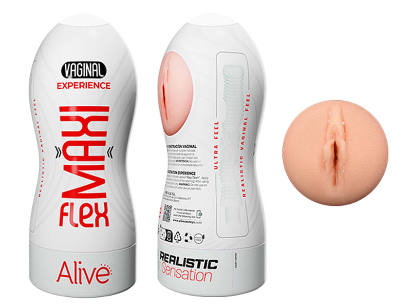 Alive - Masturbator Maxi Flex - Vagina-Erotiekvoordeel.nl