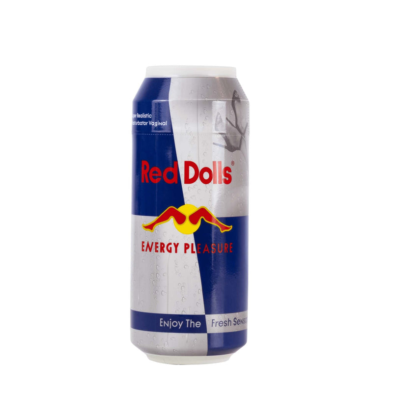 Alive - Masturbator in Energy Drink Blikje - Blauw/Rood-Erotiekvoordeel.nl