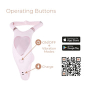 Adrien Lastic - Venus - Handsfree Vibrator met App Control - Roze-Erotiekvoordeel.nl
