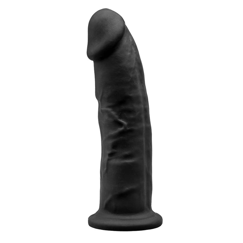 SILEXD - Realistische Dildo - Model 2 - 23 cm - Zwart-Erotiekvoordeel.nl