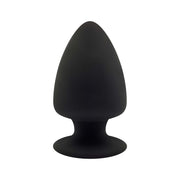 SILEXD - Buttplug - Model 1 - Lengte 11 cm - Diameter 62 mm - Zwart-Erotiekvoordeel.nl