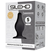 SILEXD - Anaal Plug Model 2 - Zwart- Verkrijgbaar in 4 maten-Erotiekvoordeel.nl