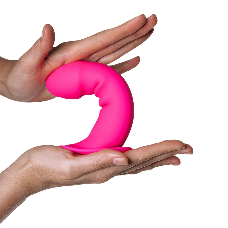 Adrien Lastic - Hitsens 2 - Dildo met Zuignap - Roze-Erotiekvoordeel.nl