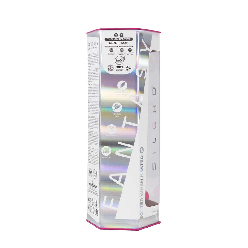 SILEXD - Dreamy - Dual Density Siliconen Dildo - 18.5 cm - Dieproze-Erotiekvoordeel.nl