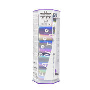 SILEXD - Dreamy - Dual Density Siliconen Dildo - 18.5 cm - Paars-Erotiekvoordeel.nl