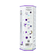 SILEXD - Dreamy - Dual Density Siliconen Dildo - 18.5 cm - Paars-Erotiekvoordeel.nl