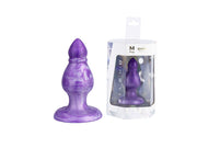 SILEXD - Queen - Thermoreactieve Siliconen Buttplug - 9.2 cm x 3.6 cm - Paars-Erotiekvoordeel.nl