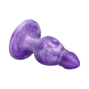 SILEXD - Queen - Thermoreactieve Siliconen Buttplug - 9.2 cm x 3.6 cm - Paars-Erotiekvoordeel.nl