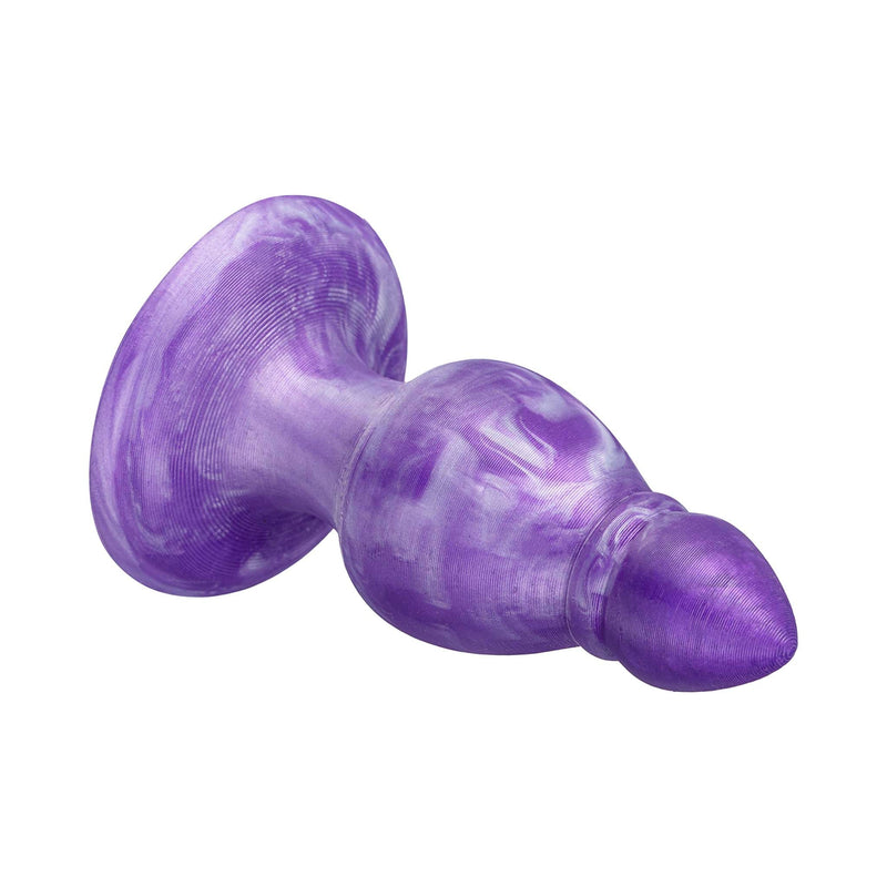 SILEXD - Queen - Thermoreactieve Siliconen Buttplug - 9.2 cm x 3.6 cm - Paars-Erotiekvoordeel.nl