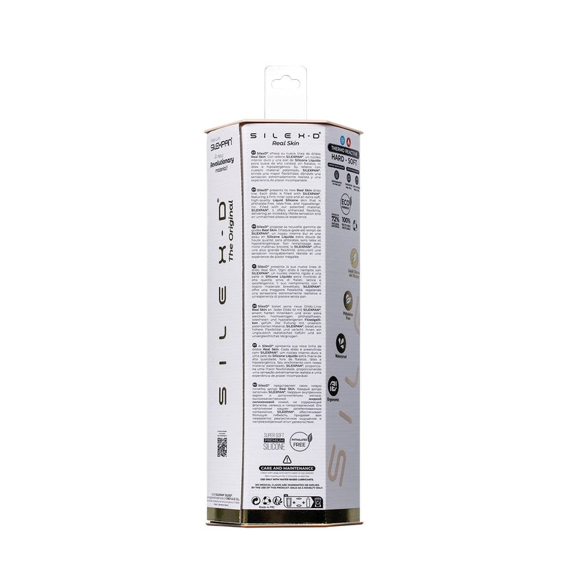 SILEXD - Real Skin - Realistische Dildo - Model 1 - 18 cm - Lichte Huidskleur-Erotiekvoordeel.nl