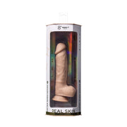 SILEXD - Real Skin - Realistische Dildo - Model 1 - 21 x 4.2 cm - Lichte Huidskleur-Erotiekvoordeel.nl