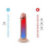 SILEXD - Premium Real Skin Dildo - Model 2 - 15 cm - Lichte Huidskleur-Erotiekvoordeel.nl