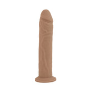 SILEXD - Realistische Rechte Dildo met Zuignap - Model 2 - 23 cm - Lichte Huidskleur-Erotiekvoordeel.nl