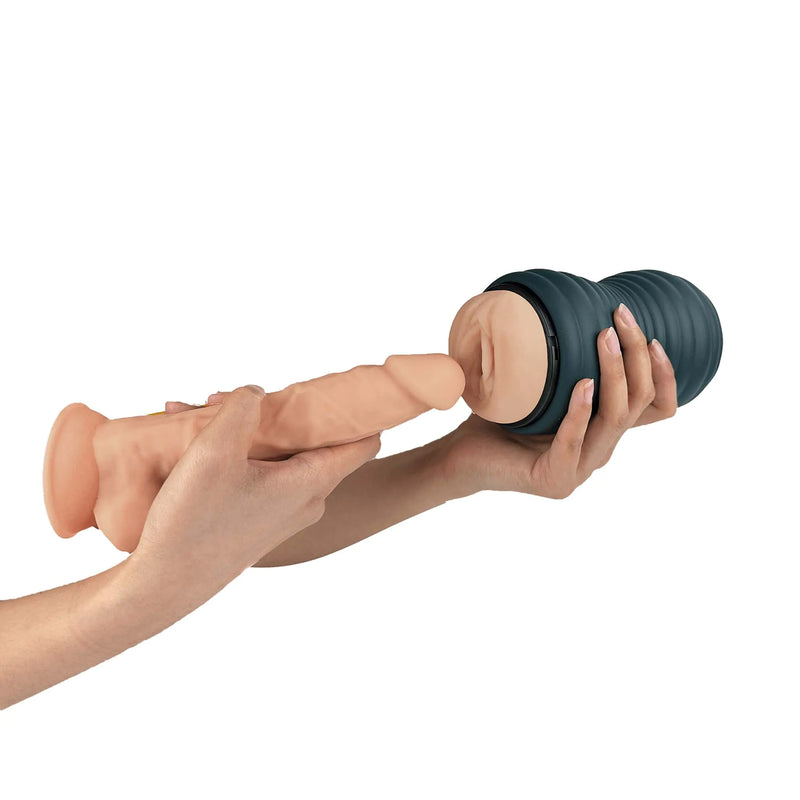Adrien Lastic - Siltex Ultra Masturbator - Zwart-Erotiekvoordeel.nl