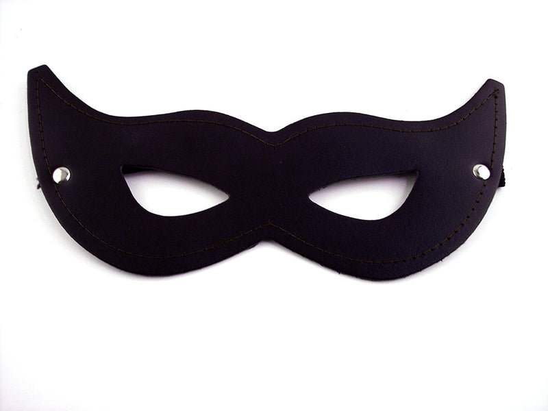 Rouge - Lederen Kattenmasker - Zwart-Erotiekvoordeel.nl