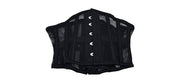 Rouge - Mesh Corset - Maat L-XL - Zwart-Erotiekvoordeel.nl