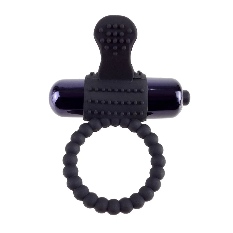 Pipedream - Fantasy C-Ringz - Vibrerende Siliconen Super Ring - Zwart