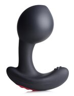 Heavy Hitters - Swell - Opblaasbare Vibrerende Prostaatplug - Zwart