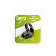 Brutus - Gemini - Ultrazachte Dubbele Cockring - Zwart