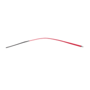 RISE - BDSM Zweep - Feather Slim Single Tail - Rood/Roze