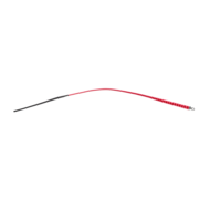 RISE - BDSM Zweep - Feather Slim Single Tail - Rood/Roze