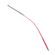 RISE - BDSM Zweep - Feather Slim Single Tail - Rood/Roze