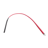 RISE - BDSM Zweep - Feather Slim Single Tail - Rood/Roze