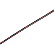 RISE - BDSM Zweep - Feather Single Tail - Zwart/Rood