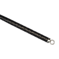 RISE - BDSM Zweep - Feather Single Tail - Zwart
