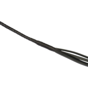 RISE - BDSM Zweep - Feather Single Tail - Zwart