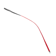 RISE - BDSM Zweep - Feather Single Tail - Rood
