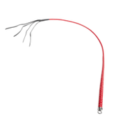 RISE - BDSM Zweep - Feather Single Tail - Rood