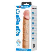 Pretty Love - Chelsey - Realistische Penis Sleeve - 225mm - Lichte Huidskleur