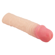 Pretty Love - Chelsey - Realistische Penis Sleeve - 225mm - Lichte Huidskleur