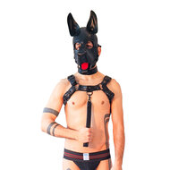 Brutus Vegan Bulldog Harnas - Zwart - Maat S/M