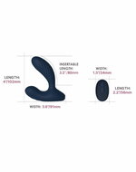 Svakom - Connexion Series Vick Neo 2 - Prostaat Vibrator - App Control - Donkerblauw